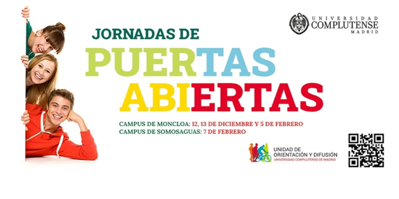 Jornadas de Puertas Abiertas UCM. Conócenos